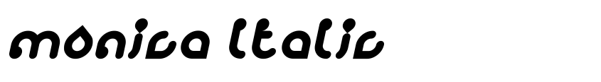 Preview monica Italic