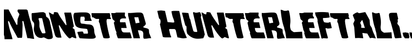 Preview Monster HunterLeftalic