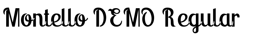 Preview Montello DEMO Regular