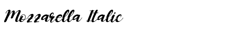 Preview Mozzarella Italic