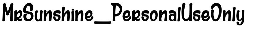 Preview MrSunshine_PersonalUseOnly