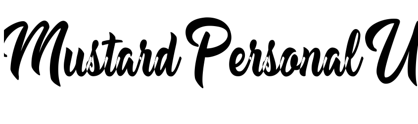 Preview Mustard Personal Use 