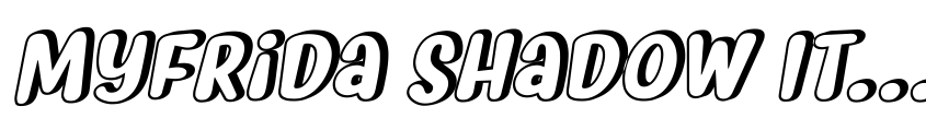 Preview Myfrida Shadow Italic