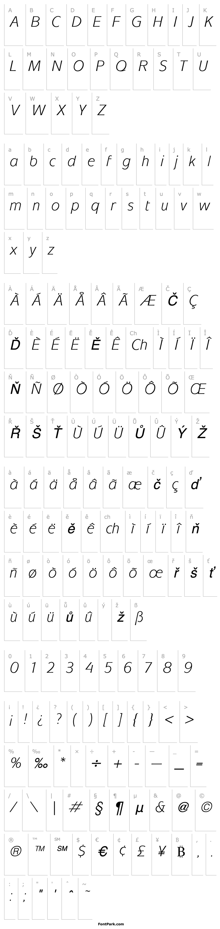 Overview Mixage Italic