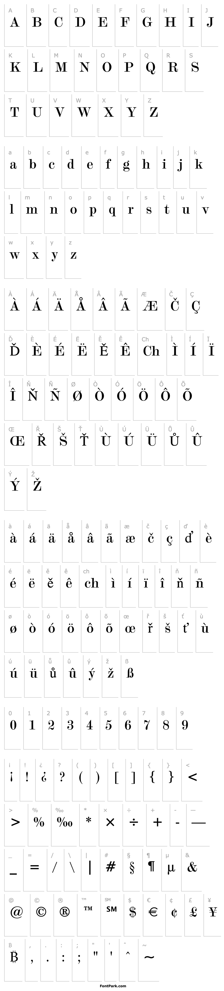 Overview Modern No.20 BT