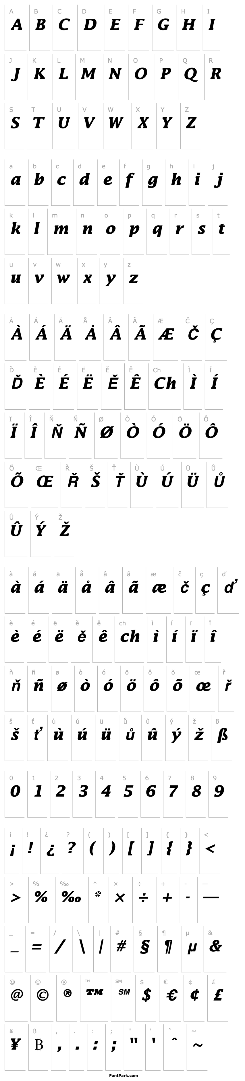 Overview MachadoSSK Bold Italic