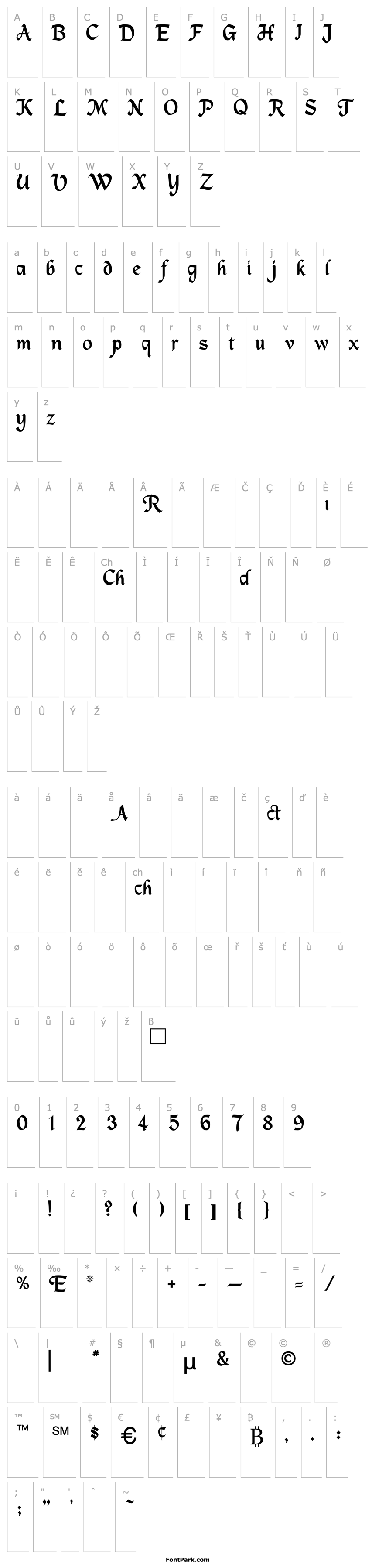 Přehled MacHumaine-Normal