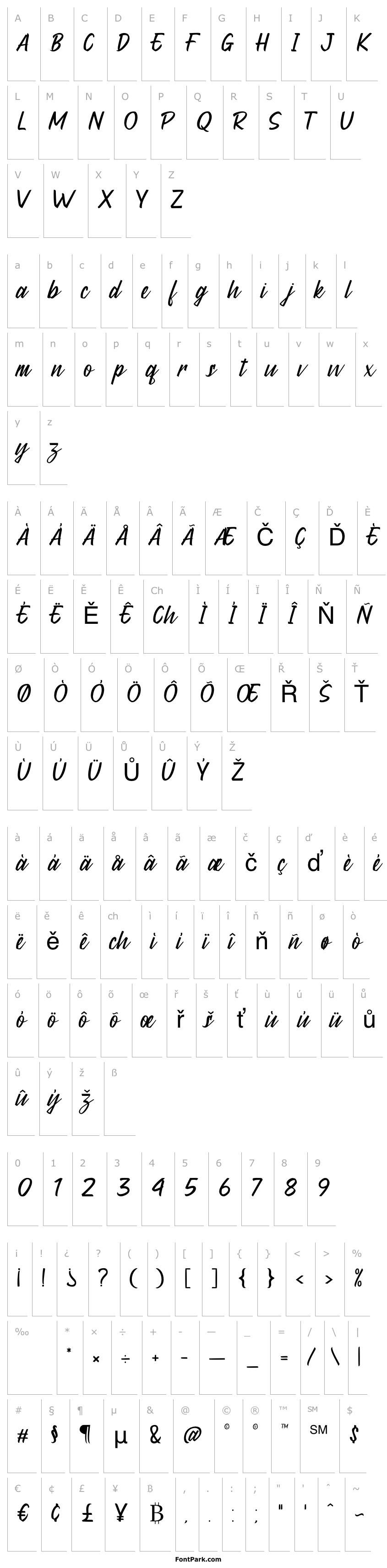 Přehled Madering-Regular