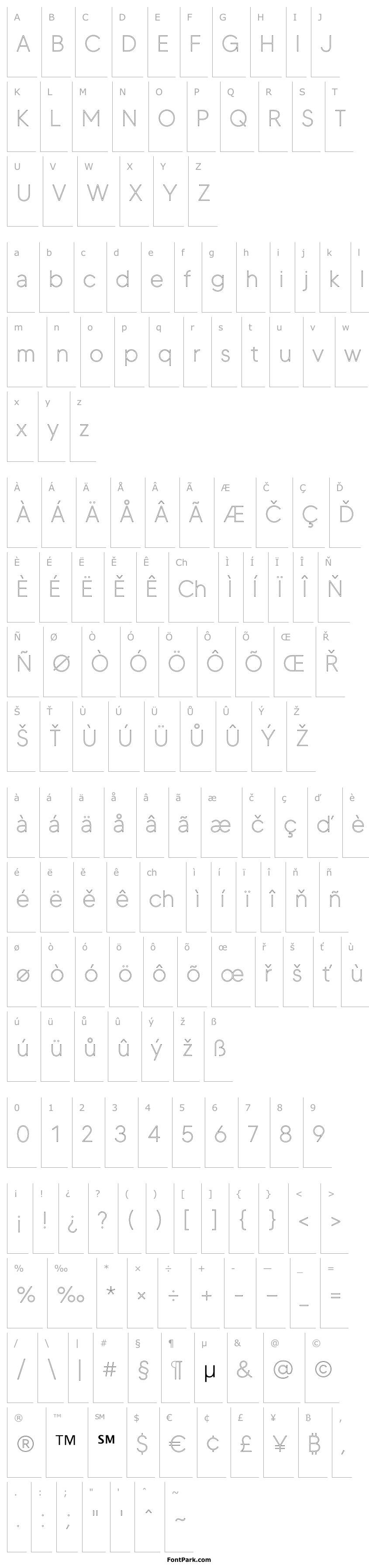 Přehled MADETOMMYOutline-Thin