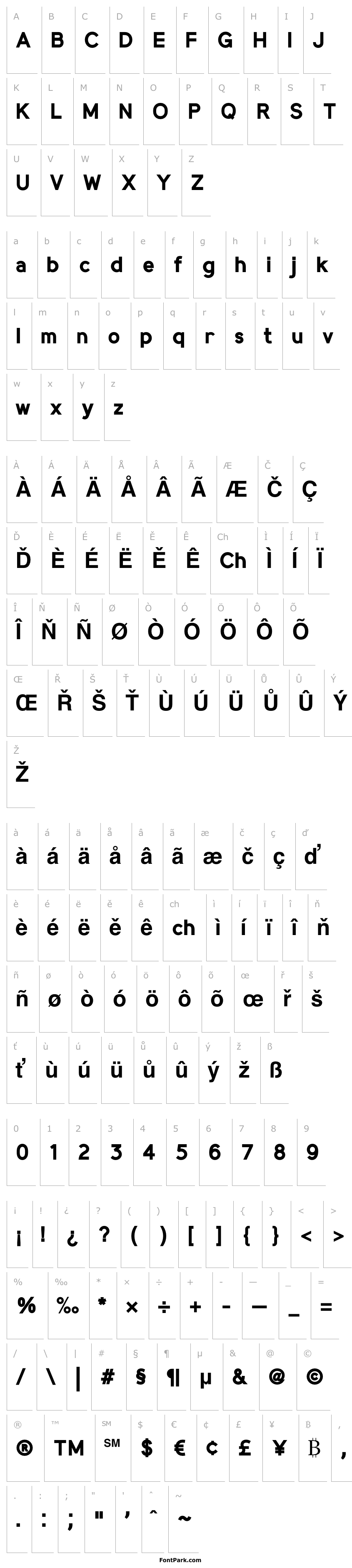 Overview MadeynSans Bold