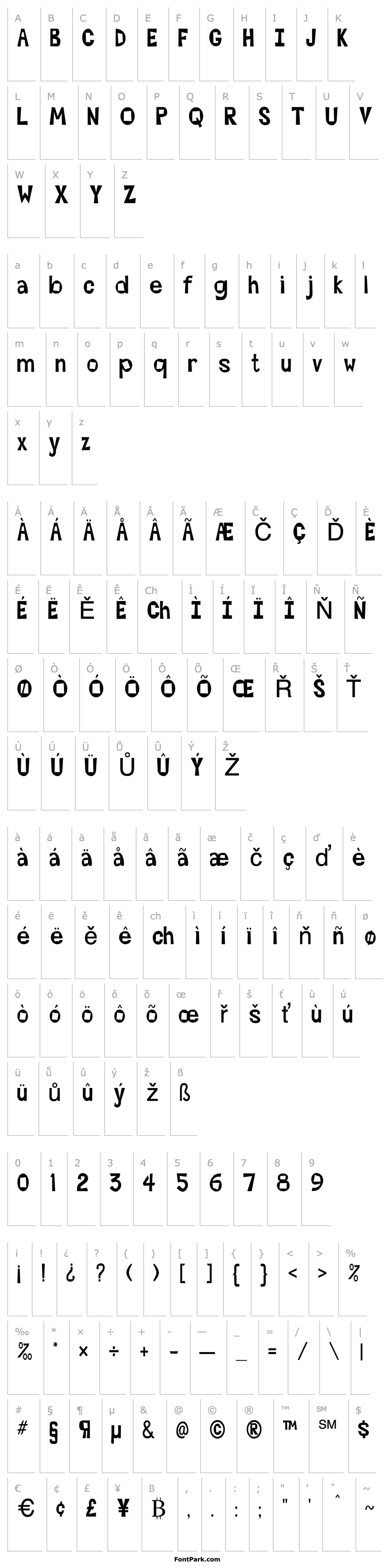 Overview Magoo-Condensed Normal