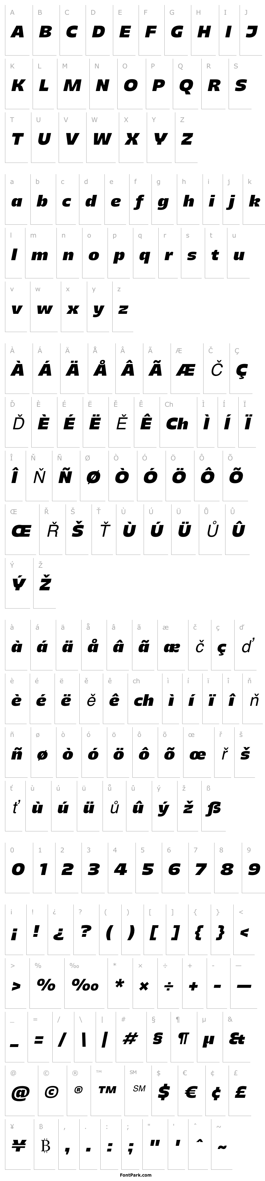Overview Majoris Italic
