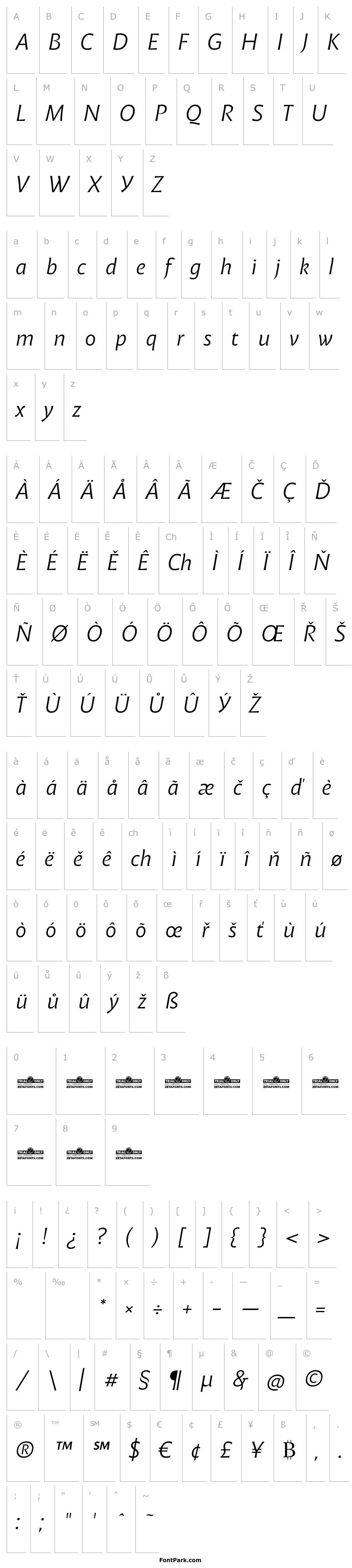 Overview Malik Trial Book Italic