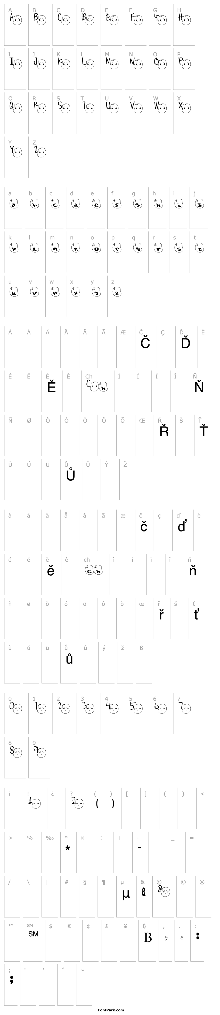 Overview mame Font