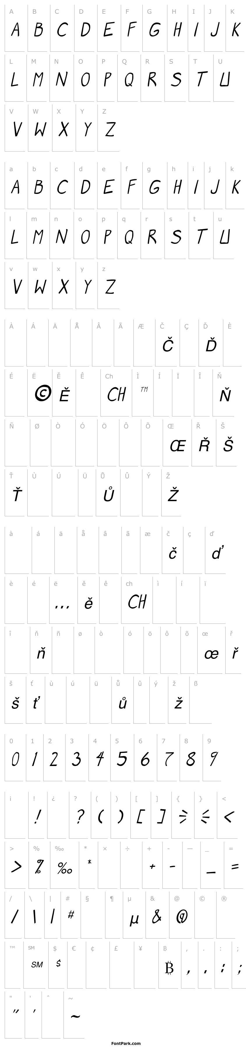 Overview Manga speak 2 Italic