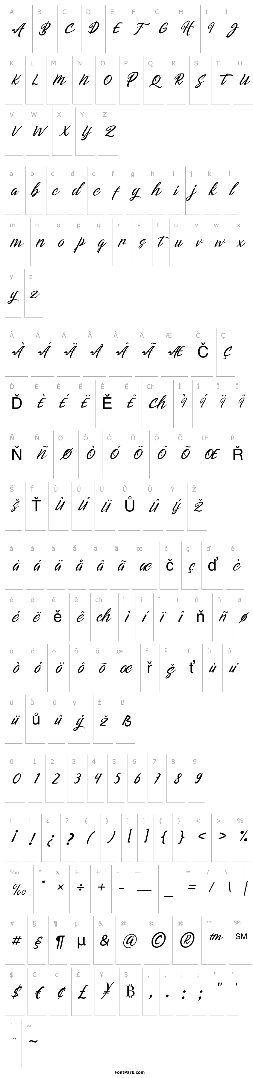 Přehled Manggala Italic