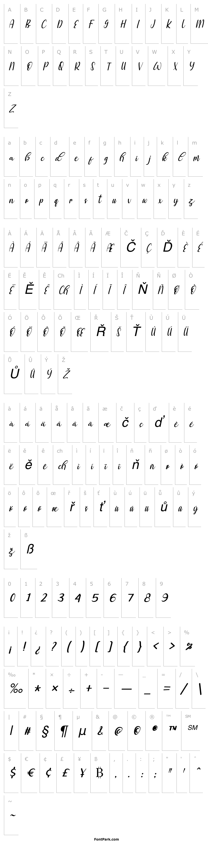 Overview manika Italic
