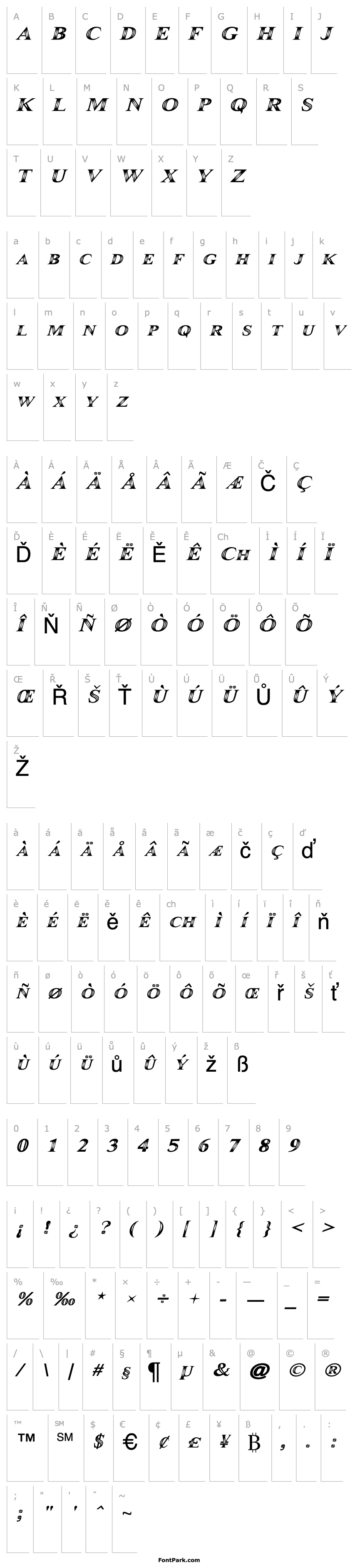 Přehled Maranallo Italic