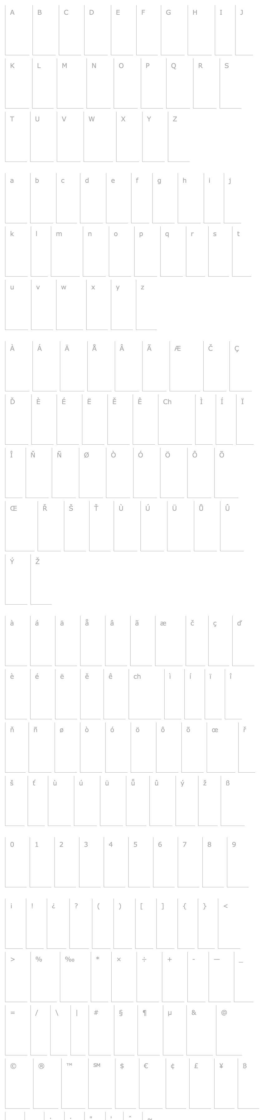 Overview Marbrook Bold Italic