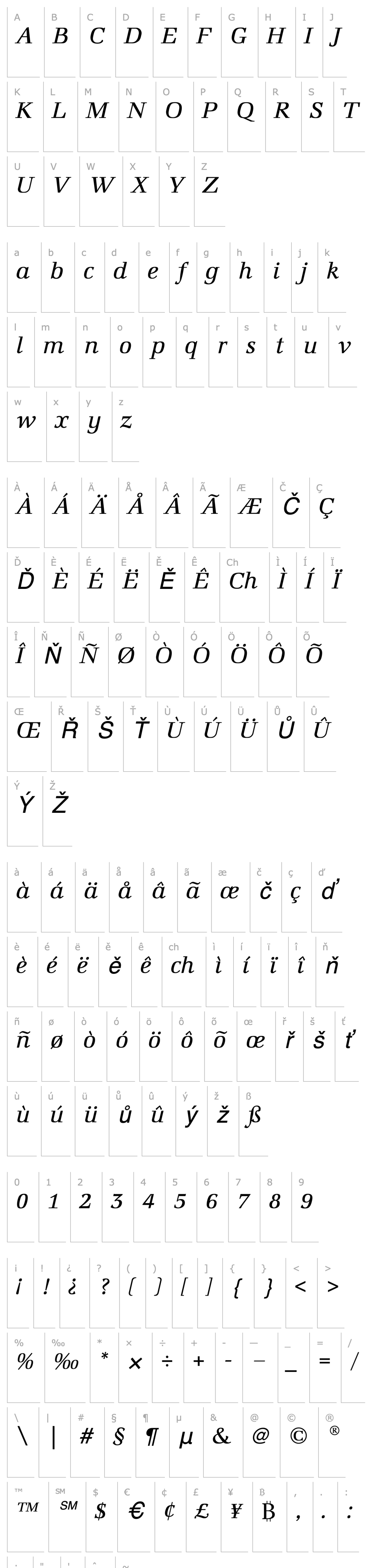 Přehled MarconiEF-BookItalic