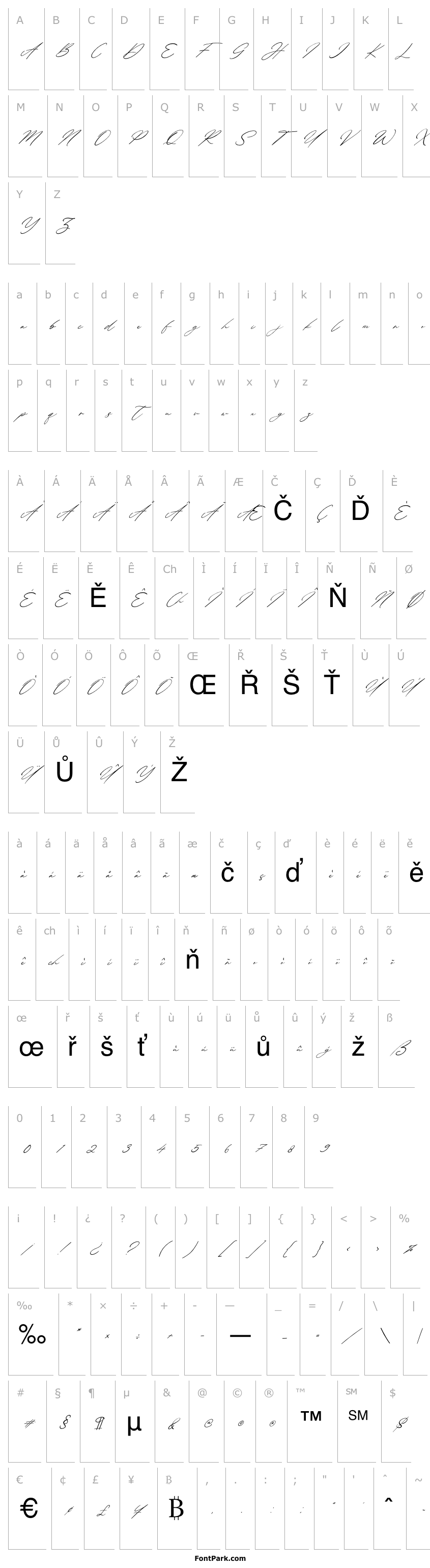 Overview Margharita Italic