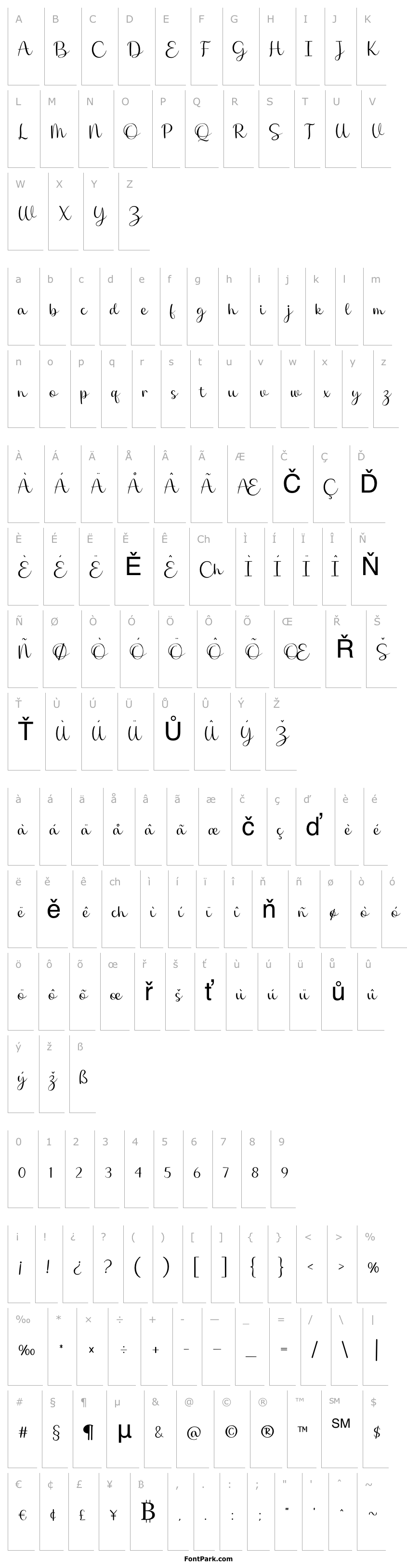 Overview Maribast Regular