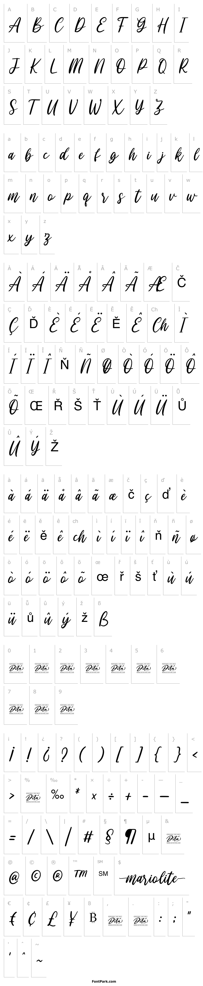 Přehled Mariolite Personal Use