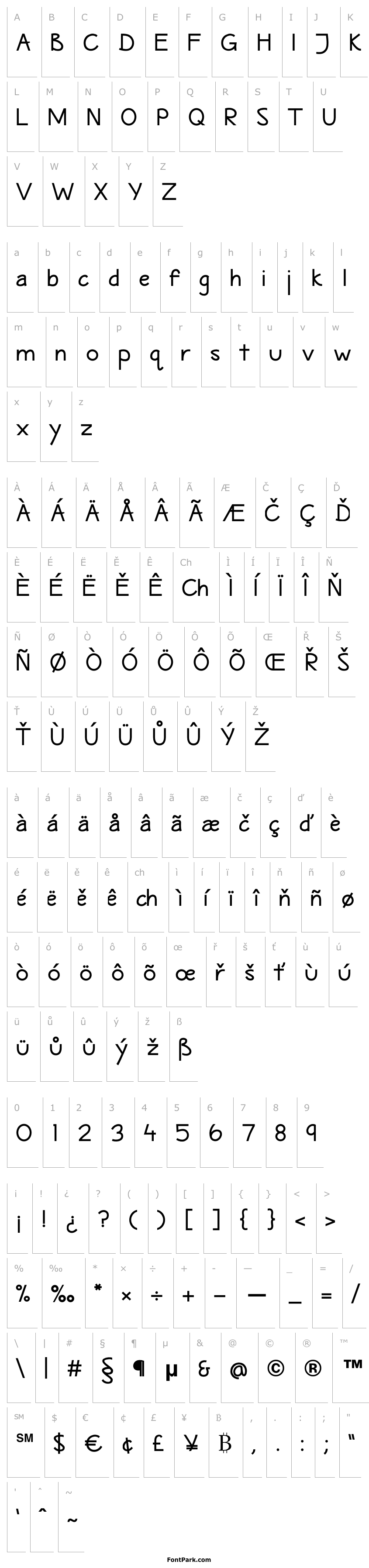 Přehled Maritime Sans Bold