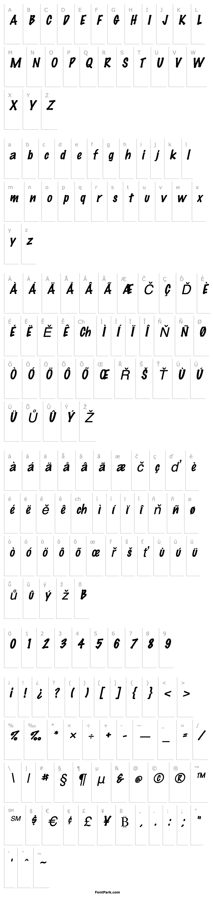 Overview Marker  Italic