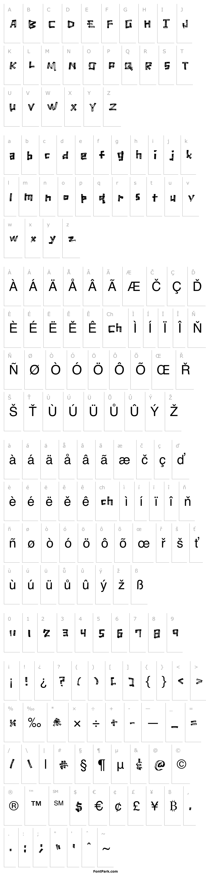 Přehled Marker Scratch Regular