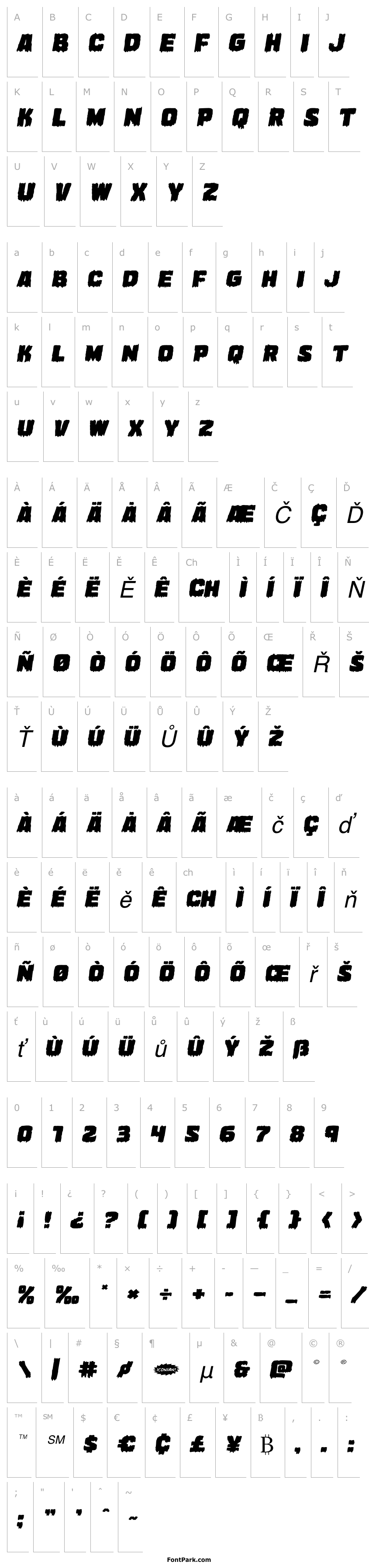 Overview Marsh Thing Expanded Italic