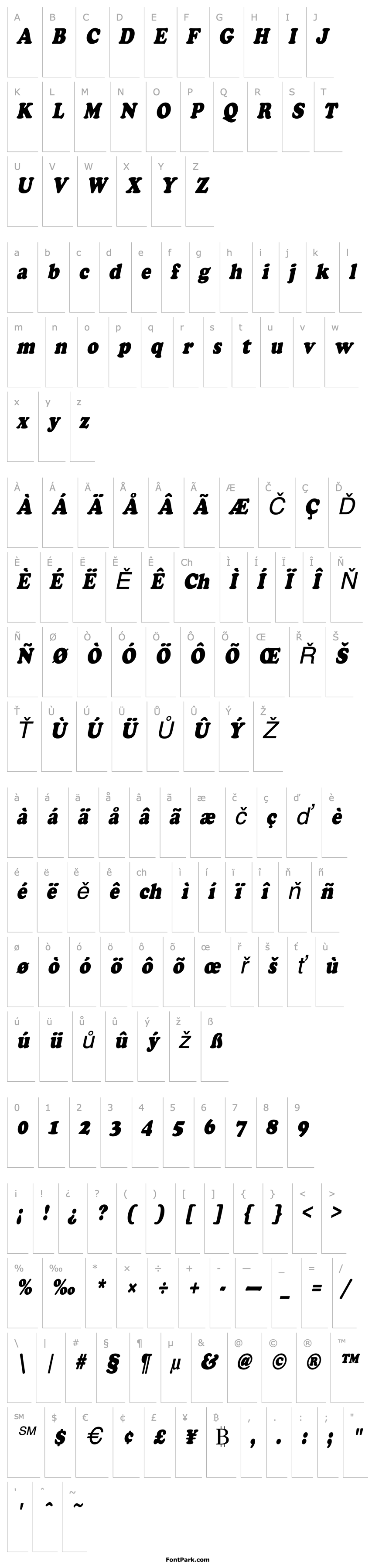 Overview Marshmallow-Condensed Italic