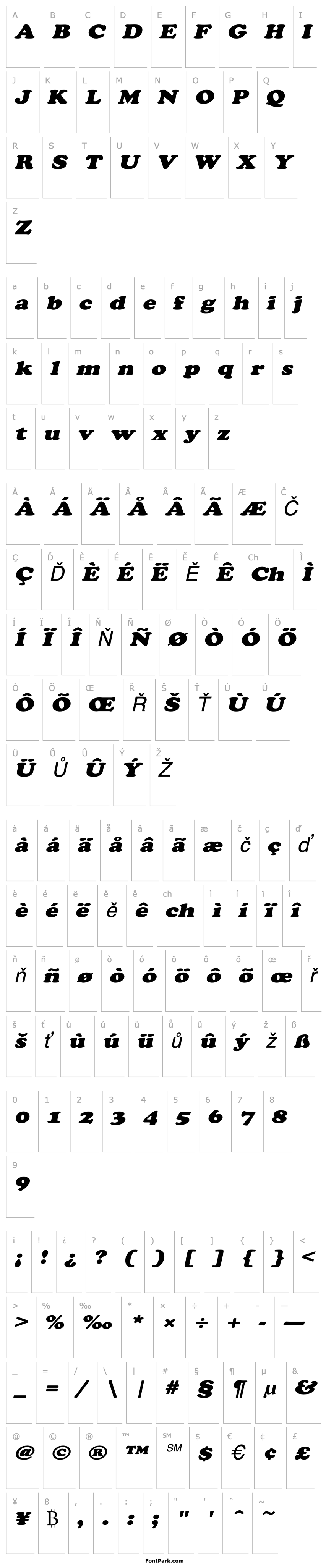 Overview Marshmallow-Extended Italic