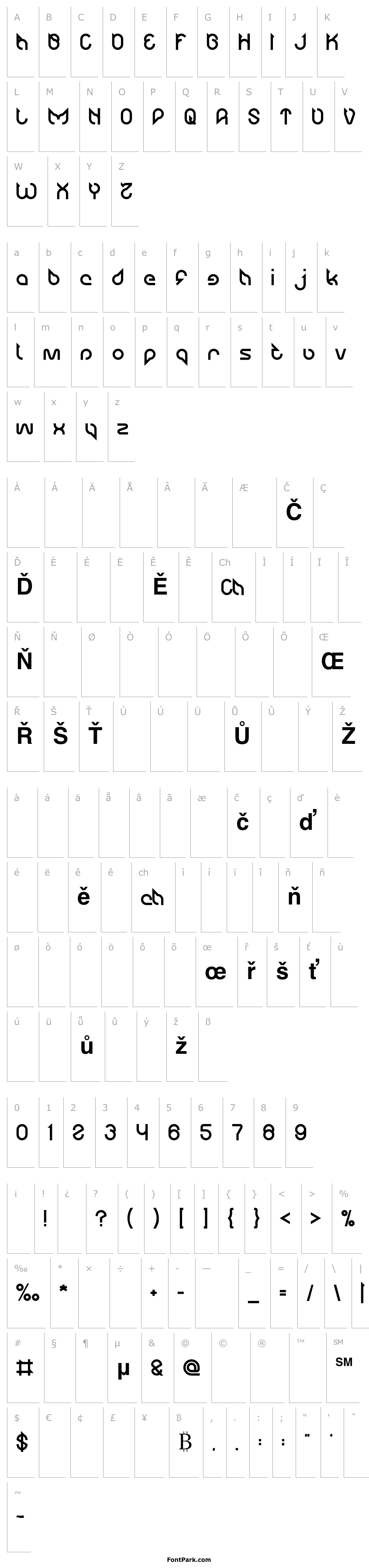 Overview Maruciel-Extra Bold Bold
