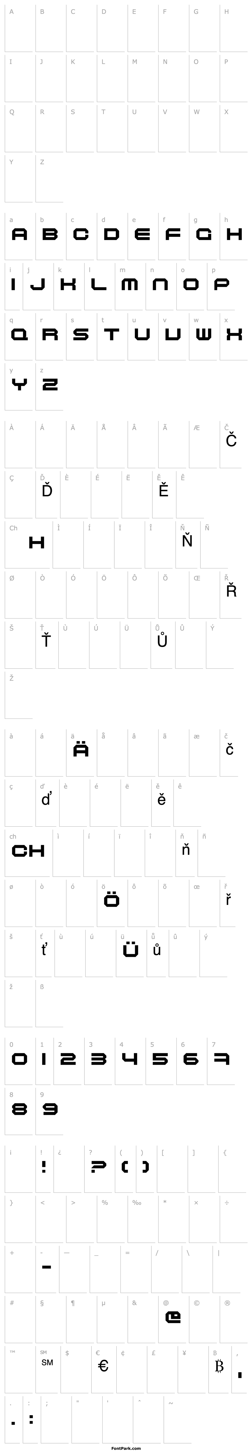 Overview Maschinen