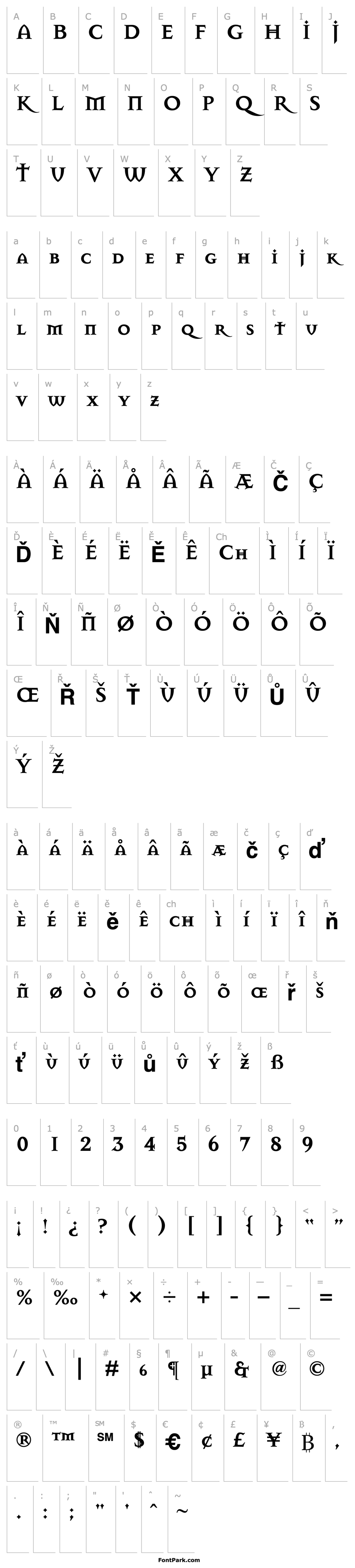 Přehled MasonSerifBold