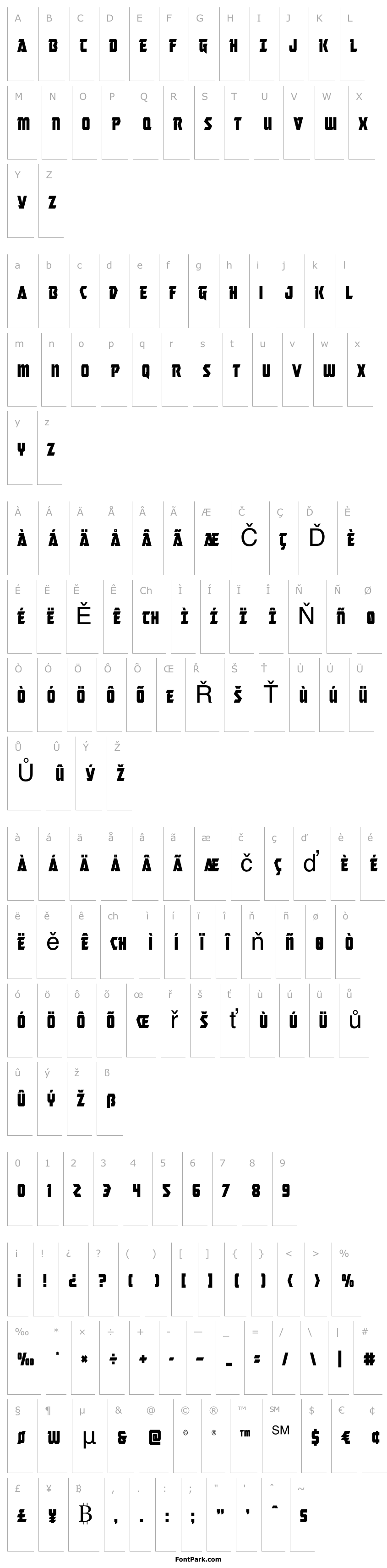 Overview Master Breaker Condensed