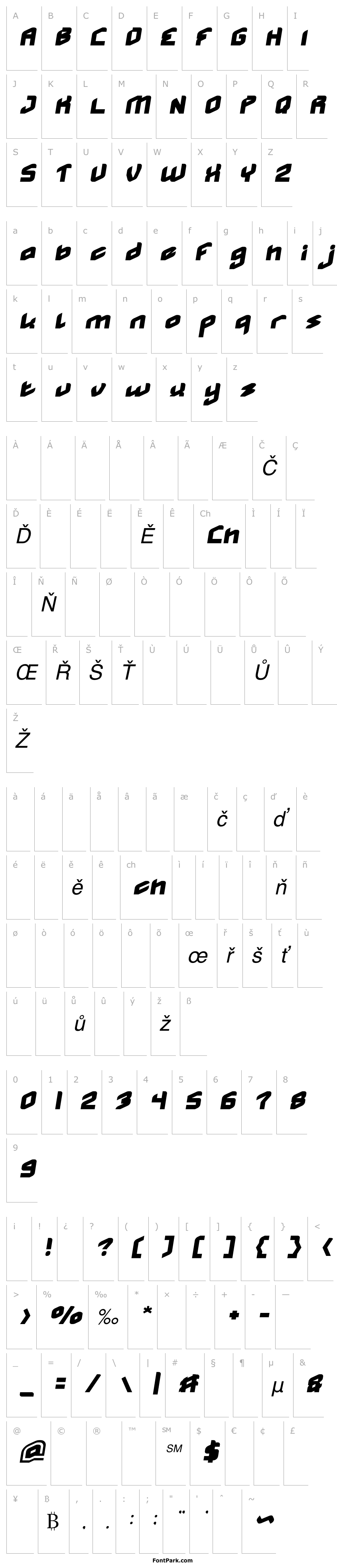 Overview MASTER-medium-Normal Italic