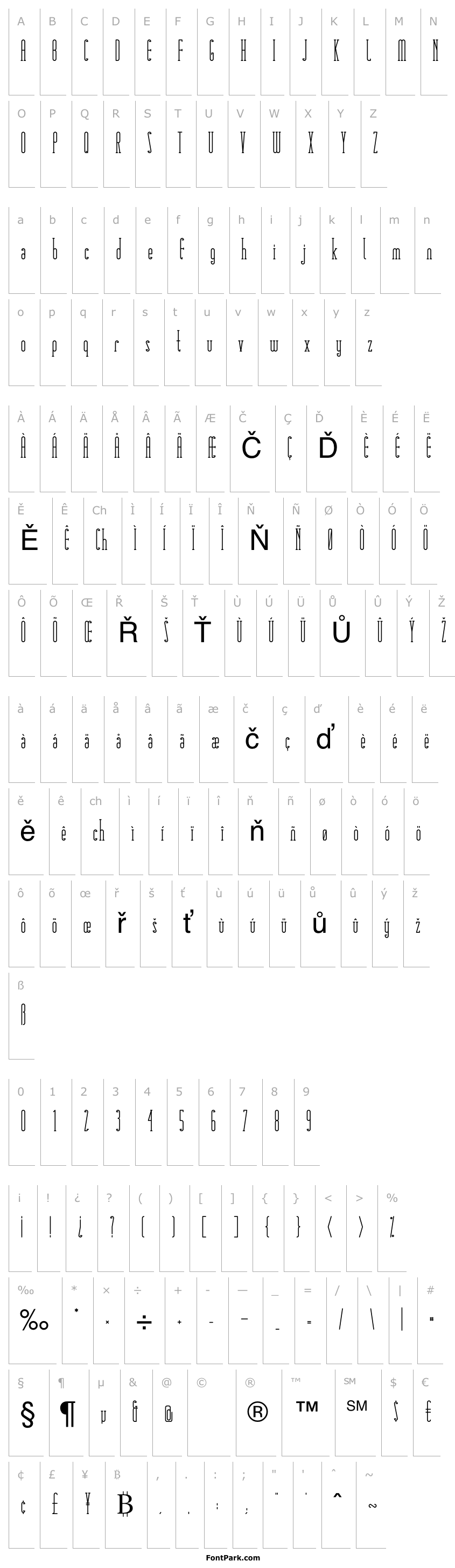 Overview Matchbook Serif