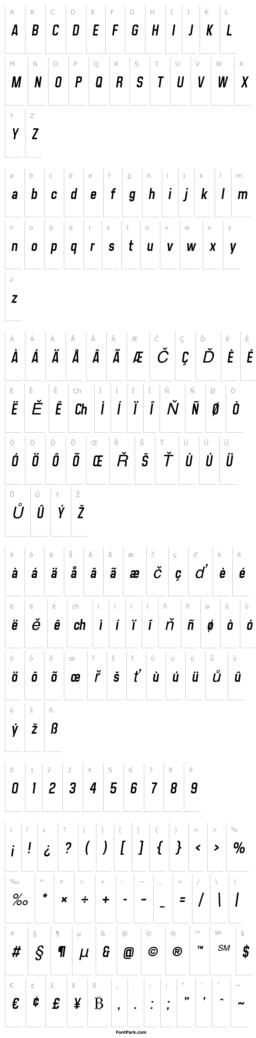 Overview Matthan Sans Italic