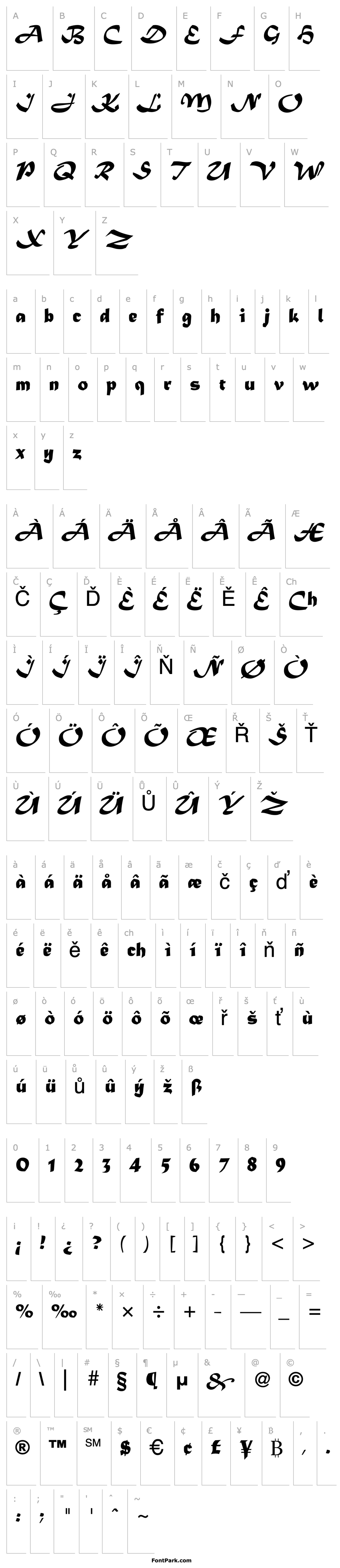 Přehled MaturaMT ScriptCapitals