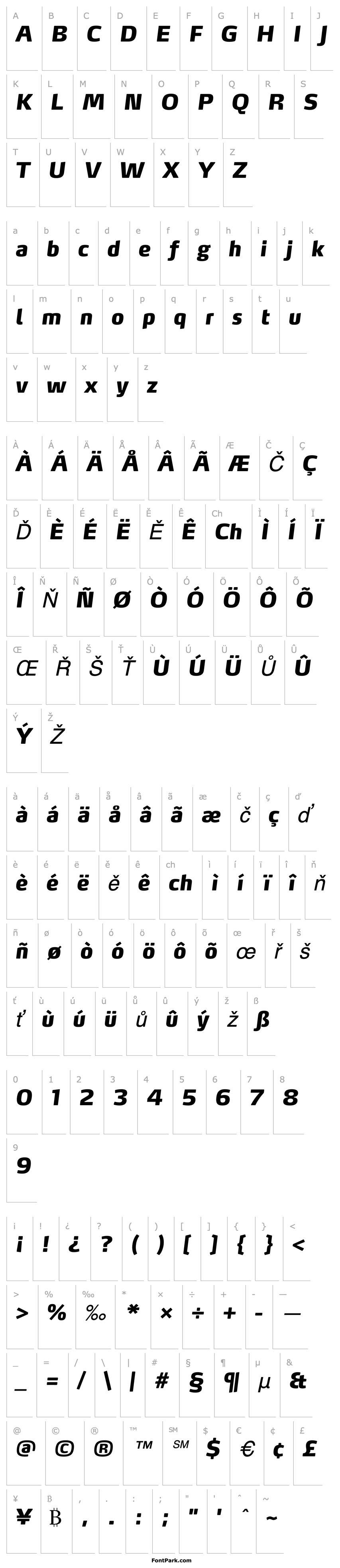 Přehled MaxLF-BlackItalic