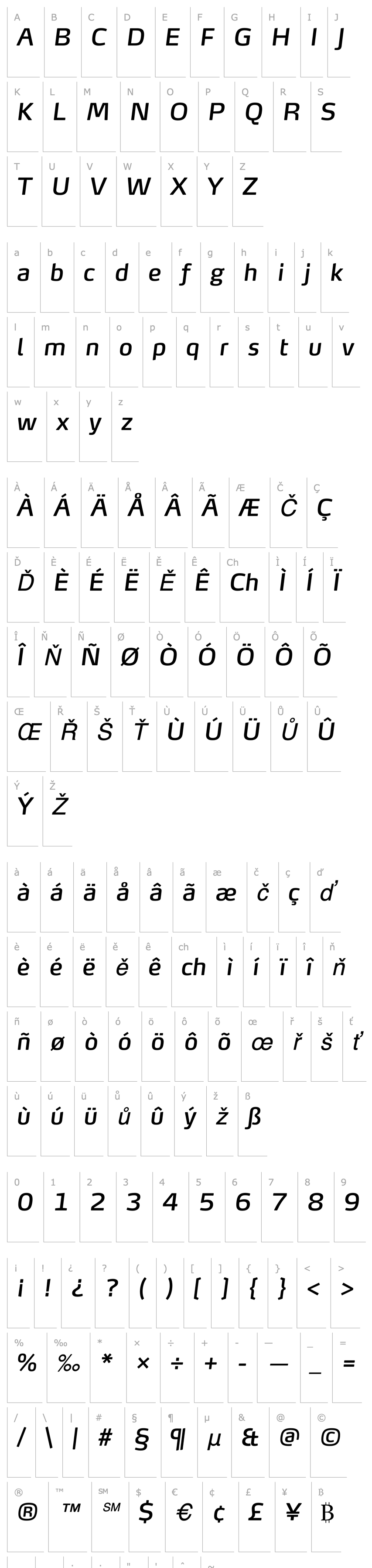 Overview MaxTF-BookItalic