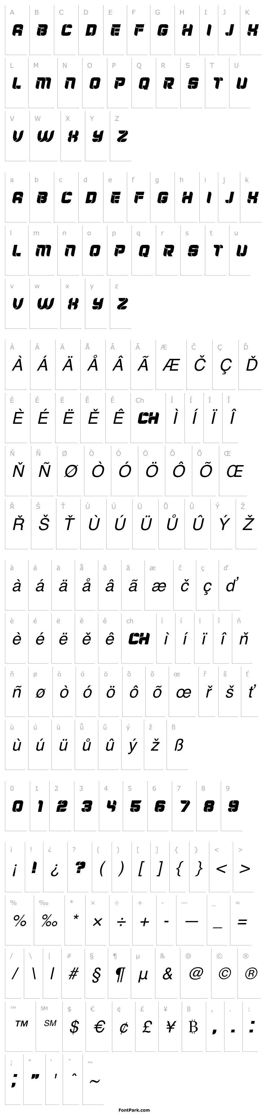 Overview Mayor Italic