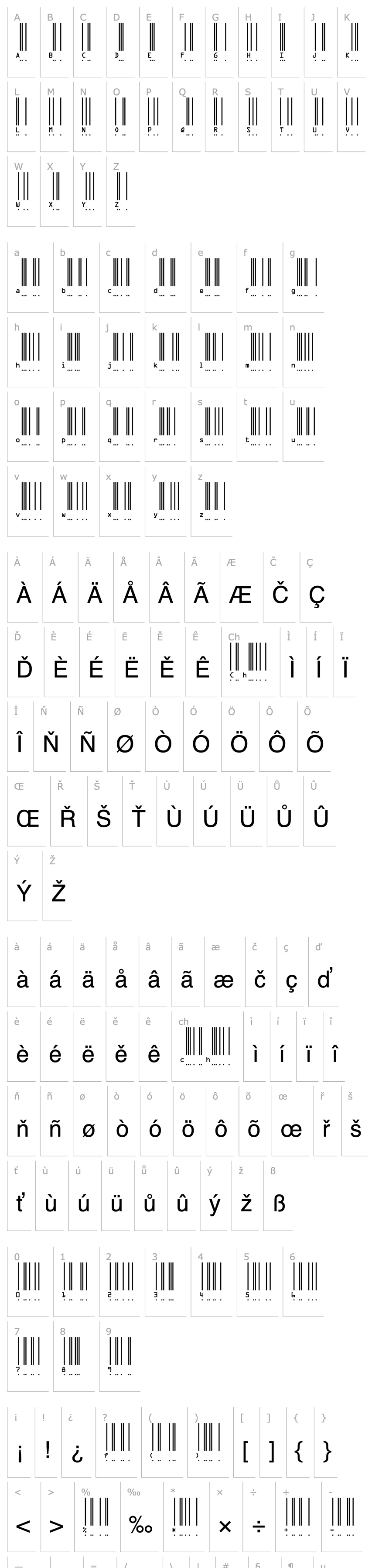 Přehled MC morse_VanDuuren_7_Unit BC