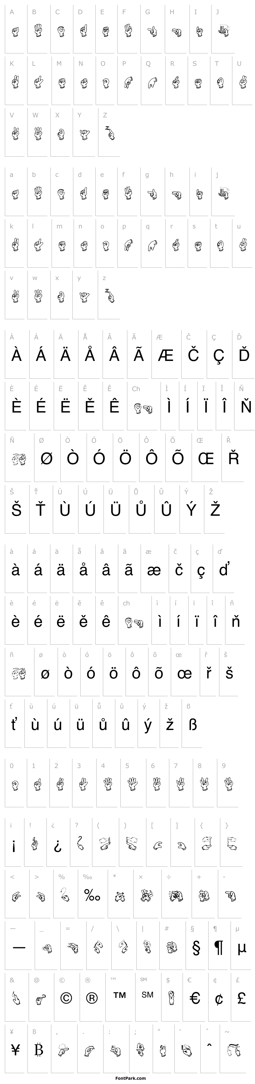 Přehled Mccid Fsl Font 2 Regular