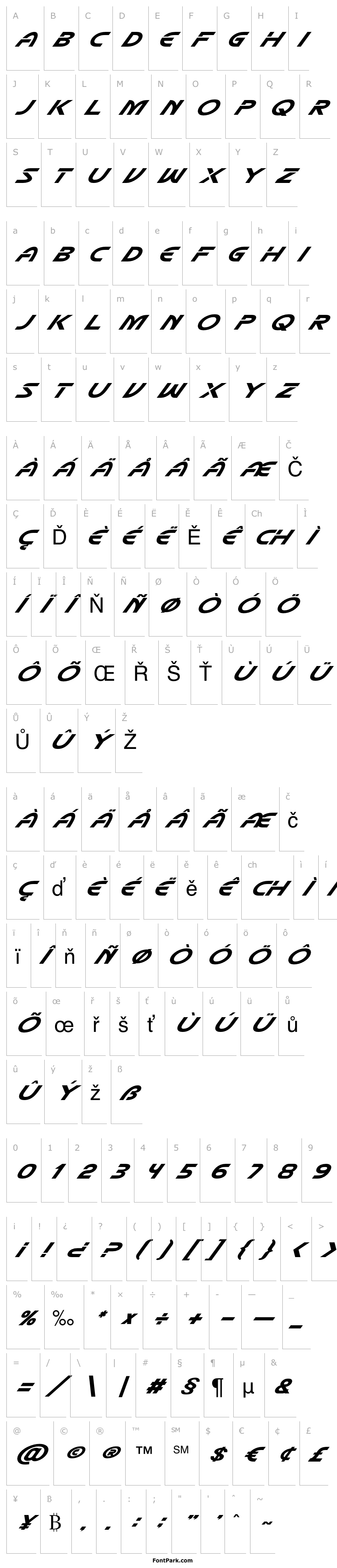 Přehled Mecha Italic