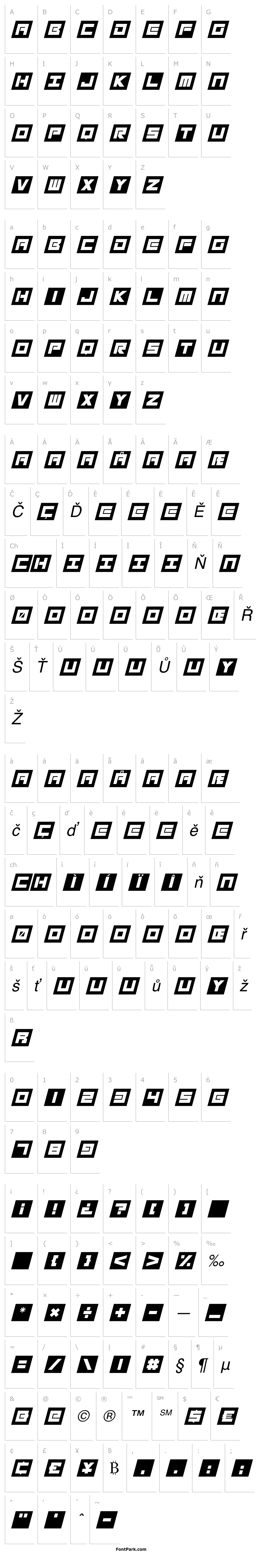 Overview Megatech Alt Italic