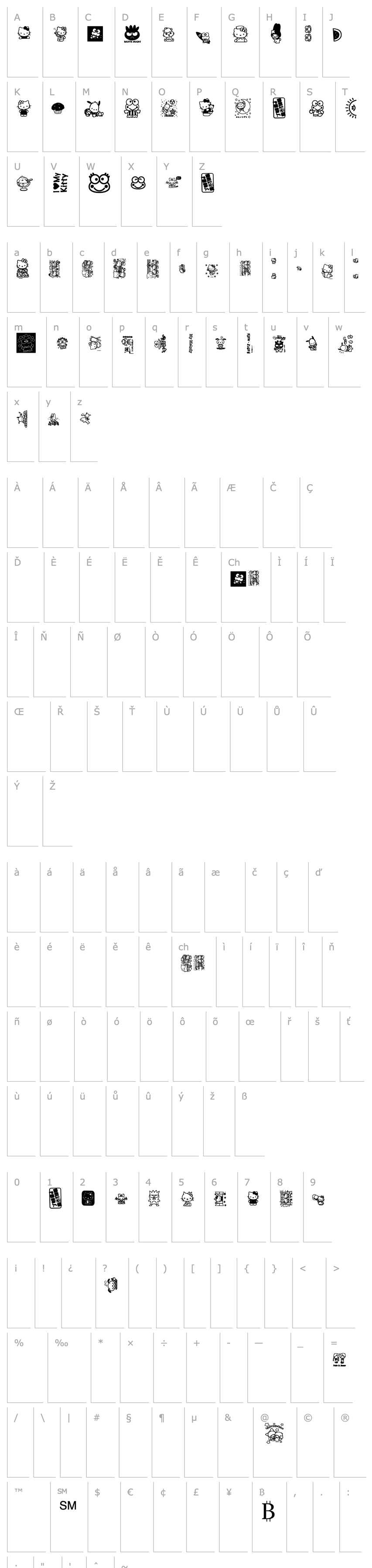 Overview MellowFonts1