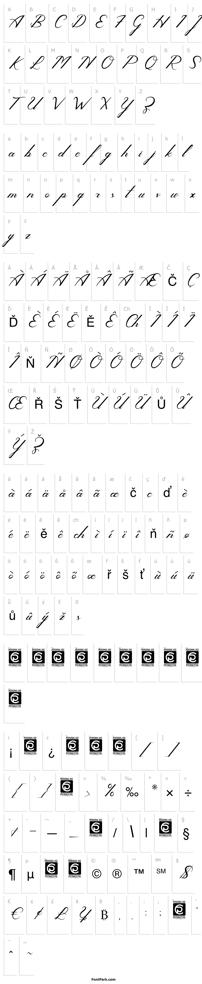 Přehled Melodious Script Free